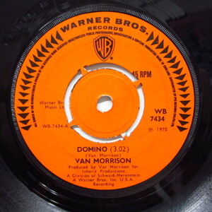 VAN MORRISON-Domino / Sweet Jannie (UK Orig.)