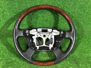 TOYOTA トヨタ ヴェルファイア H22年 純正 ステアリングホイール ハンドル DBA-ANH20W STEERING WHEEL ID:2277