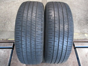 ｉ－１４２１５　２１５／５５Ｒ１７　ダンロップ　エナセーブ　ＥＣ２０４　２０２０年製　７分山　２本