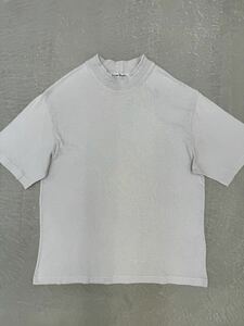 アクネ ストゥディオズ コットン Tシャツ ライトグレー XXS Acne Studios クルーネック コットン カットソー 半袖 アクネストゥディオズ