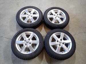 YS14767【送料無料155/65R14】ホンダ純正 N-ONE純正 N-BOX N-WGNにも 中古スタッドレス ▼14×4.5J 100/4H ET40▼1円スタート