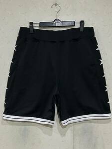 ※Supreme シュプリーム STAR BASKET BALL SHORT サイドスター メッシュ ショート ハーフ パンツ ブラック M BJBD.F