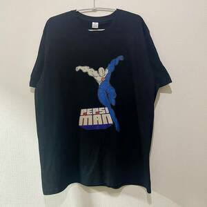 PEPSI MAN Tシャツ XLサイズ ペプシマン Tee アメカジ