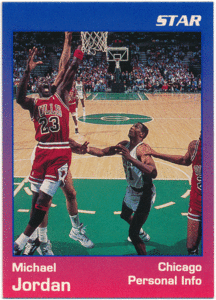 ☆ Michael Jordan NBA 1991 Star 1000枚限定 プロモセット 5of5 マイケル・ジョーダン