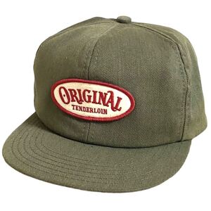 【即決】テンダーロイン T-TRUCER CAP T/C トラッカー キャップ カーキ レッド