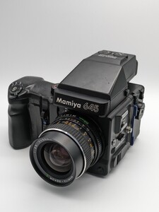 ★美品★Mamiya マミヤ 645SUPER/C55mm f2.8/AEプリズムファインダー/ワインダーグリップ #3800#0684