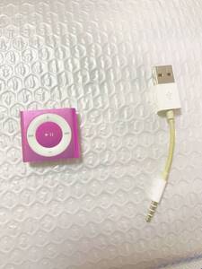 iPod Shuffle 第4世代 2GB ピンク usb付き