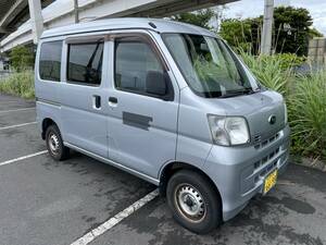 H24年　距離1２万キロ台！検6.10　４WD　AT　黒ナンバー業者様用車両多数あります！ハイゼットOEM