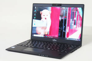 【1円～】Corei7セレクト上位個体 Office2021 極軽極薄 LIFEBOOK U939/B i7-8665U RAM16G SSD256G 13.3型FHD 顔認証 Windows10Pro