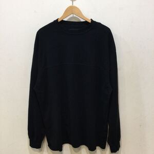 uniform experiment UE-240015 long sleeve tee ロングTシャツ ブラック サイズ3 691063 