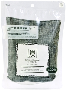 まとめ得 竹炭 除湿消臭バッグ 200G 小久保工業所 除湿剤 x [6個] /h