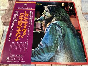 Leon Russell★中古LP国内盤帯付「レオン・ラッセル～レオン・ライヴ!!アット・ザ・ロング・ビーチ・アリーナ」