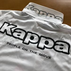 新品　Kappa カッパ 半袖ポロシャツ　サラサラ快適　Ｍ　ホワイト