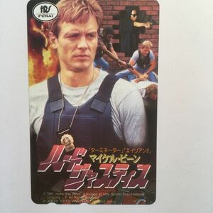 新品送料無料　映画テレカ　バードジャスティス