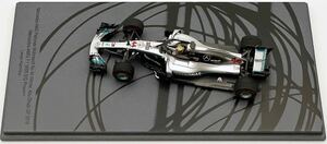 ◆激レア！未展示 & 未開封品! 1/43 メルセデAMG F1 W09 EQ Power+ Team AMG PETRONAS 2018年ABU DHABI GP L.ハミルトン World Champion 