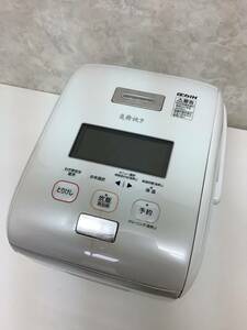 ■ス-102 ジャンク ZOJIRUSHI NW-KA18 動作確認・簡易清掃済み 圧力IH炊飯ジャー 2018年製 1.8L ホワイト 象印