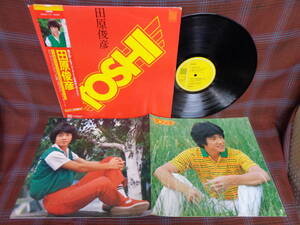 L#4033◆帯付LP◆ 田原俊彦 TOSHI ファーストアルバム 近田春夫 昭和 80年代 アイドル C25A-0111