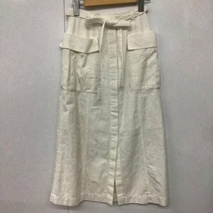 MOUSSY 0 マウジー スカート ロングスカート Skirt Long Skirt 白 / ホワイト / 10073137