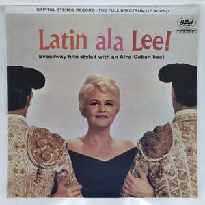 良盤屋 P-2437◆LP◆輸入盤 Pop Vocalレーベル；EMS-1304　ペギー・リー ラテンアラリー!　 Peggy Lee Latin Ala Lee!　送料480