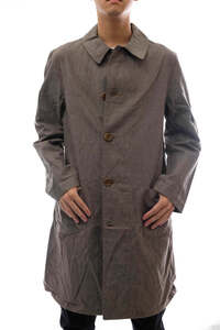 WAREHOUSE ウエアハウス ステンカラーコート WH2119 CHAMBRAY SHOP COAT コットンリネンブレンド ショップコート