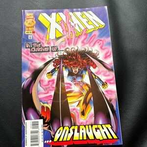 1996年　リーフ アメコミ　X-MEN エックスメン　 #53 JUNE 裏面表紙左下折れあり　MARVEL COMICS アメコミリーフ