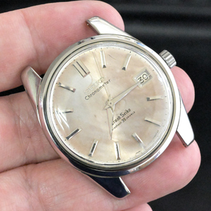 パーツ取 ヴィンテージ SEIKO セイコー GRAND SEIKO グランドセイコー 手巻 動作品 パーツ取り、修理ベースに Ref.5722-9990 #K46-177-1