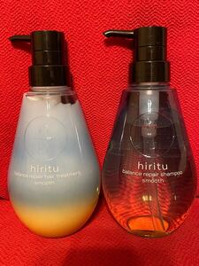 ヒリツ　バランスリペア　ヘアシャンプートリートメントセット　スムース　各410ml