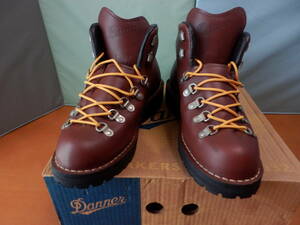 ダナー DANNER MOUNTAIN LIGHT GORE-TEX マウンテンライト ヴィンテージ 30520X EE 純正黄レース 交換 US８ 箱・タグ・替紐など付属 正規品