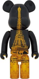 "BE@RBRICK EIFFEL TOWER GOLDEN GOWN Ver. 1000％"4530956595498