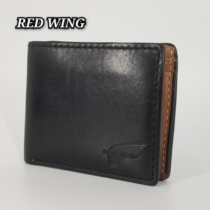 ☆美品☆ RED WING レッド・ウィング 二つ折り財布 ミニ財布 ウォレット レザー