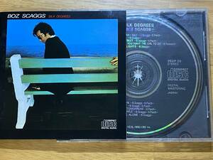 AOR CSR刻印付 82年国内初期3500円盤(35DP 20) ボズ・スキャッグス(BOZ SCAGGS)76年「シルク・ディグリーズ(SILK DEGREES)」JEFF PORCARO他