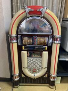 ★希少品★ JUKE BOX 特大 ジュークボックス CDプレーヤー AM/FMラジオ アンティーク レトロ オーディオ Wurlitzer ワーリッツァー