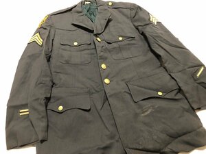 ■米軍　アメリカ陸軍 将校制服上衣　サイズ38R ヴィンテージ ミリタリー ジャケット★