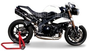 TRIUMPH SPEED TRIPLE 2011～2015 スリップオンマフラー HP CORSE エイチピーコルセ