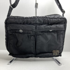 FUZ【現状渡し品】POTER タンカーショルダーバッグ ダメージあり カラー BLACK 〈188-250120-KY-39-FUZ〉