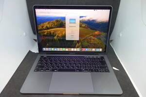 （440）Windowsも　Apple MacBook Pro Retina A1989 2018 モデル Core i7 2.7GHz/13.3インチ/Win10 Pro/16GB/PCI SSD 512GB/Touch Bar