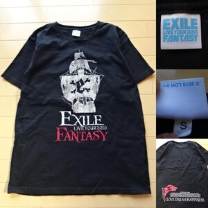 【EXILE】2010 FANTASY ツアーTシャツ ブラック Sサイズ (エグザイル,24karats)