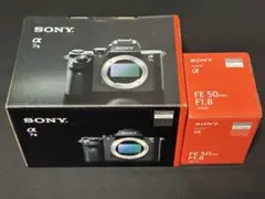 SONY a7II SEL50F18F セット シャッター数1661枚