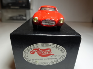 Ferrari 250 MM 1953 1/43 MADE IN France アンティーク ビンテージ Record製? DIKKY CORGI　フェラーリ