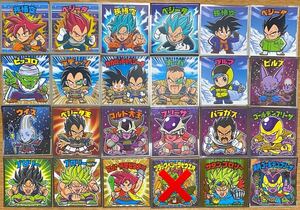 【1500スタ】ロッテ ドラゴンボールマン超 全23種 セミコンプ ビックリマン コラボ コレクター シール 1500円〜