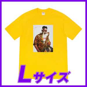 1268 Supreme Pharoah Snders Tee Yellow　L/シュプリーム　ファラオ　サンダース　Tee　イエロー　L　2020FW