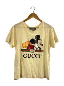 GUCCI◆Tシャツ/XXS/コットン/CRM/492347