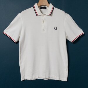 メール便○ FRED PERRY フレッドペリー ティップラインポロシャツ 半袖 定番 カジュアル ベーシック スタイリッシュ 綿 ティップライン