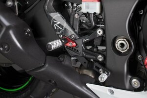 【国内在庫】LighTech ライテック アジャスタブル ステップキット - 逆シフト - 可倒式 KAWASAKI ZX-10R / RR 