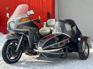 ●通電OK! 超希少! HONDA ホンダ Gold Wing GL1100 ゴールドウイング サイドカー 1982年 走行47331㎞ 動作未確認 書類無 現状販売 札幌発