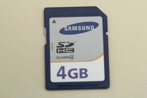 4GB SDHCカード　SAMSUNG