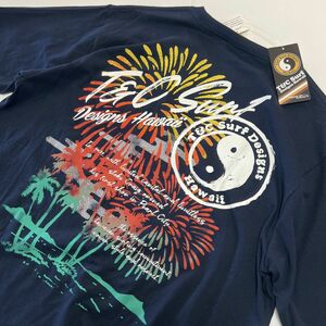 ●送料390円可能商品 タウン＆カントリー T＆C SURF DESIGNS 新品 メンズ 人気ブランド 半袖 Tシャツ 紺[DM7322-20-3L]一 三 零★QWER★