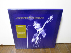 sealed 未開封 US-original CONCERT FOR GEORGE 4LP [analog] George Harrison Eric Clapton Jeff Lynne Ringo Star