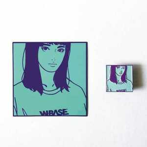 KYNE x W-BASE 13th Anniversary Edition PIN & STICKER PACK ピンバッジ ステッカー