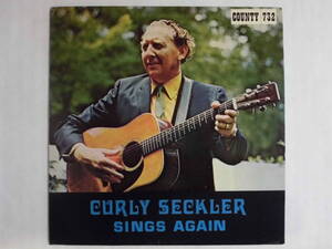 良盤屋Ｐ-2067◆LP◆US盤　Folk,& Country　カーリー・セックラ＝ Curly Seckler With The Shenandoah Cutups Sings＞1971 送料480